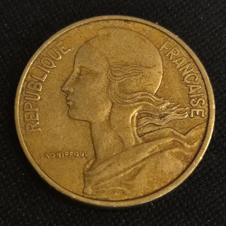 [BUNJANG] 1968 France 10 Franc Coin / 1968년 프랑스 10상팀 동전 [EP. 2781]