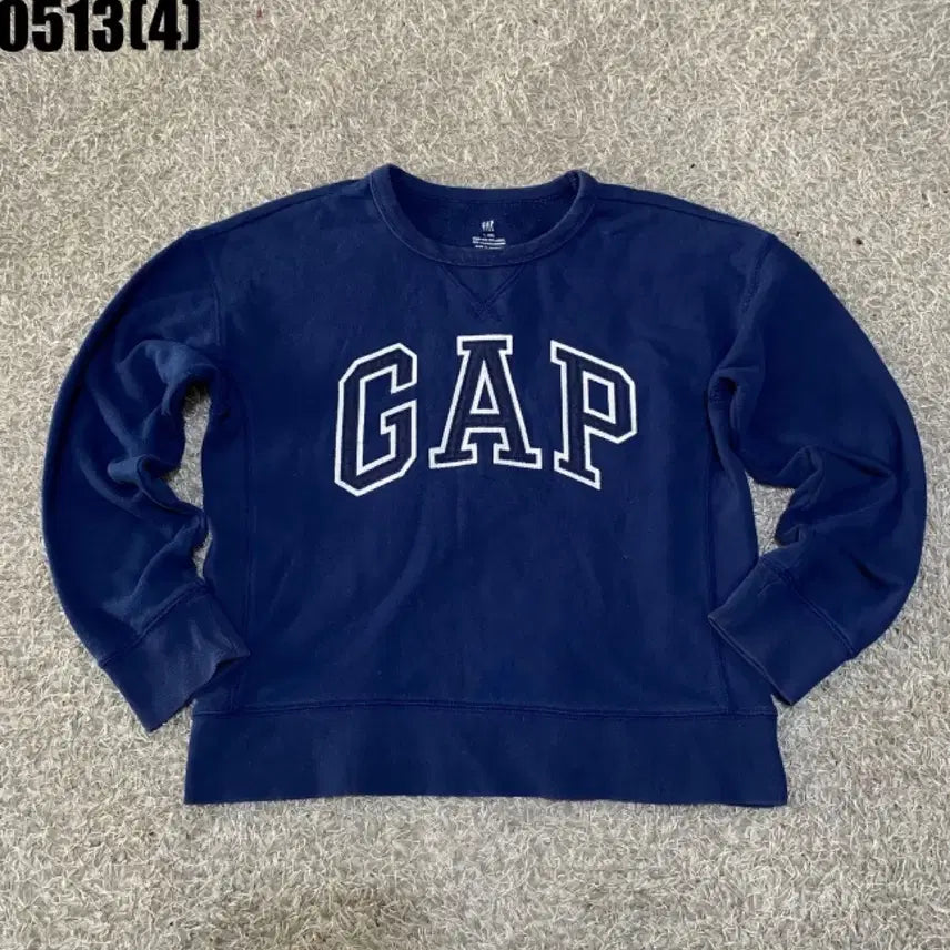 [BUNJANG] GAP Navy Sweatshirt T-shirt L / GAP 갭 네이비 맨투맨 티셔츠 L | 0513