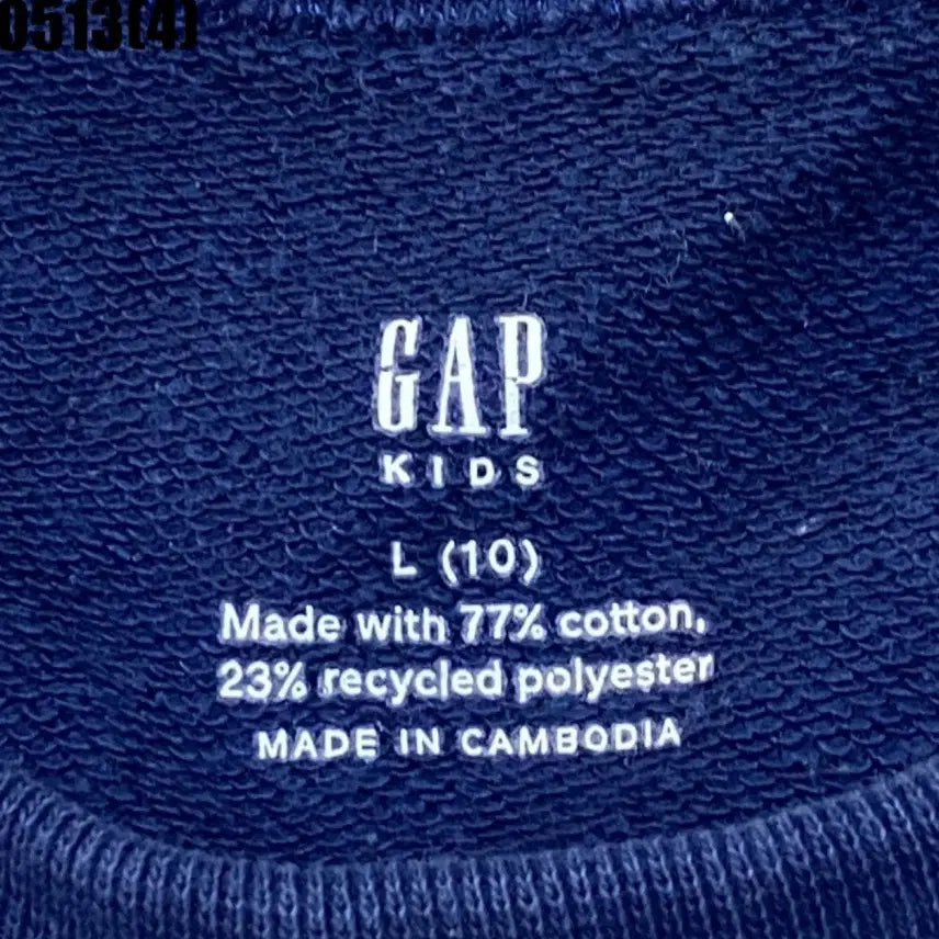 [BUNJANG] GAP Navy Sweatshirt T-shirt L / GAP 갭 네이비 맨투맨 티셔츠 L | 0513