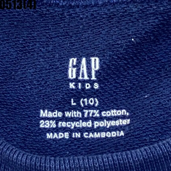 [BUNJANG] GAP Navy Sweatshirt T-shirt L / GAP 갭 네이비 맨투맨 티셔츠 L | 0513