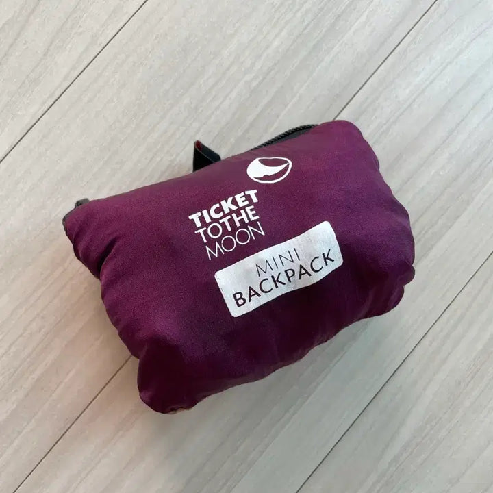 [BUNJANG] Ticket to the Moon Mini Backpack 15L Purple/Green / 티켓투더문 미니 백팩 15L 퍼플/그린