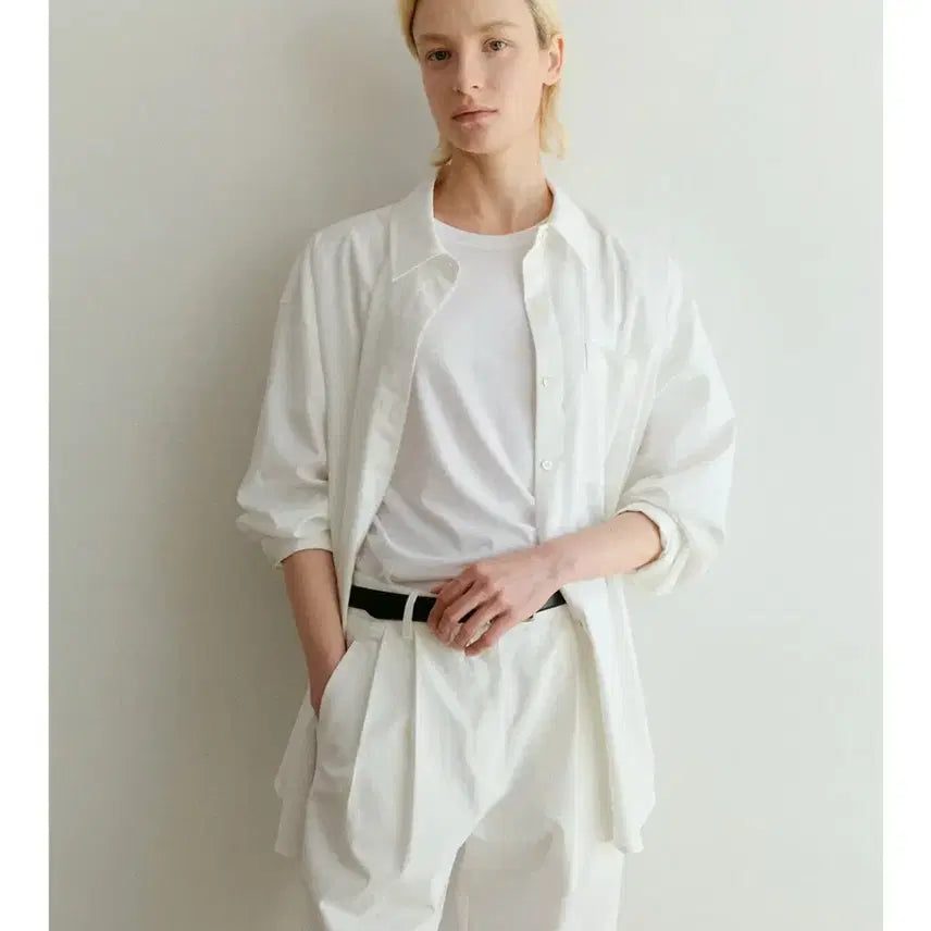 [BUNJANG] Textroom Routine Shirt / [새상품] 텍스트룸 루틴 셔츠 Routine Shirt 출근룩 여성셔츠