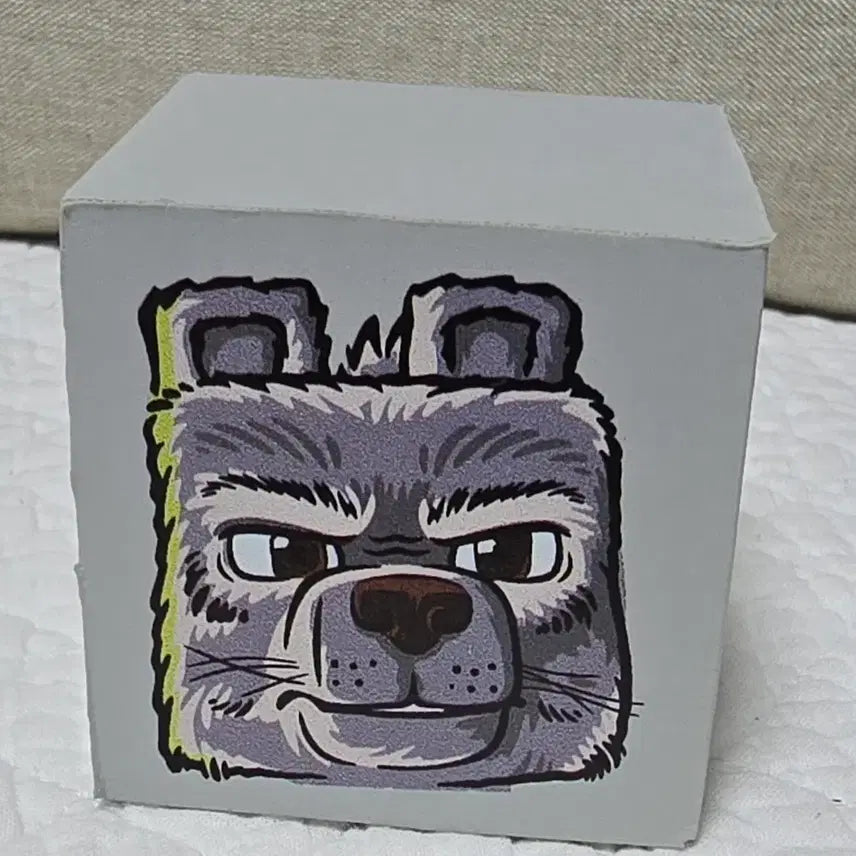 [BUNJANG] Minecraft Wolf Squishy Figure / 마인크래프트 늑대 말랑이 피규어