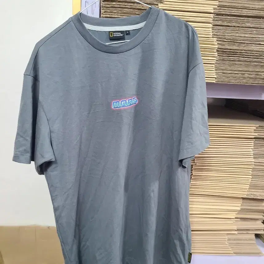 [BUNJANG] National Geographic Mars Short Sleeve T-Shirt L / 내셔널지오그래픽 마스 반팔티 L 남100