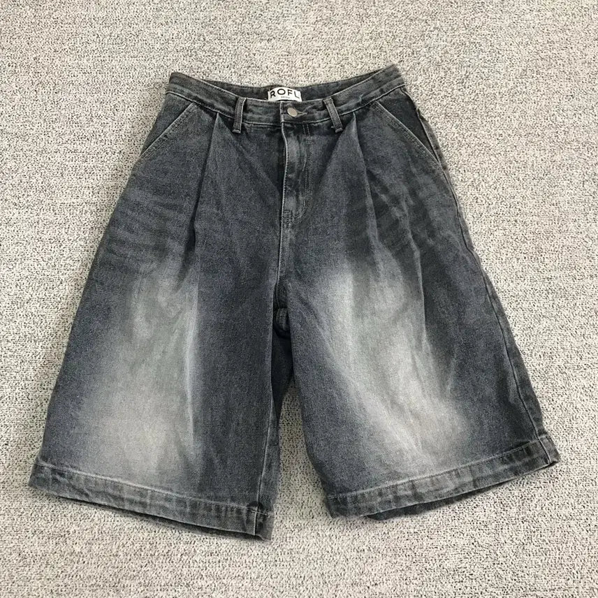 [BUNJANG] Denim Bermuda Shorts / 데님 버뮤다 팬츠