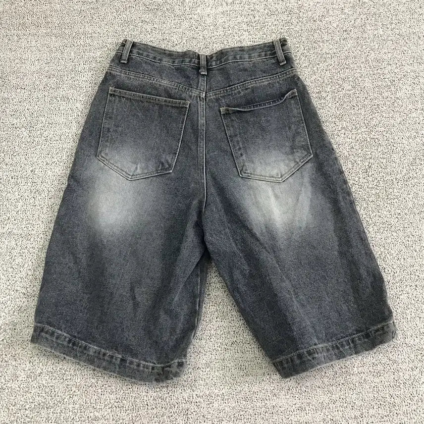 [BUNJANG] Denim Bermuda Shorts / 데님 버뮤다 팬츠