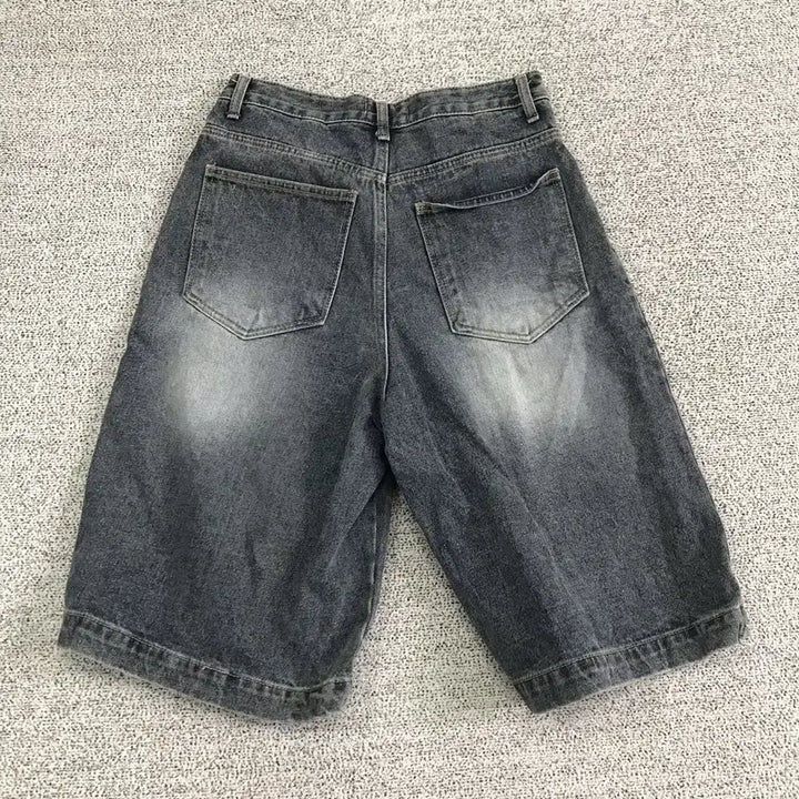 [BUNJANG] Denim Bermuda Shorts / 데님 버뮤다 팬츠