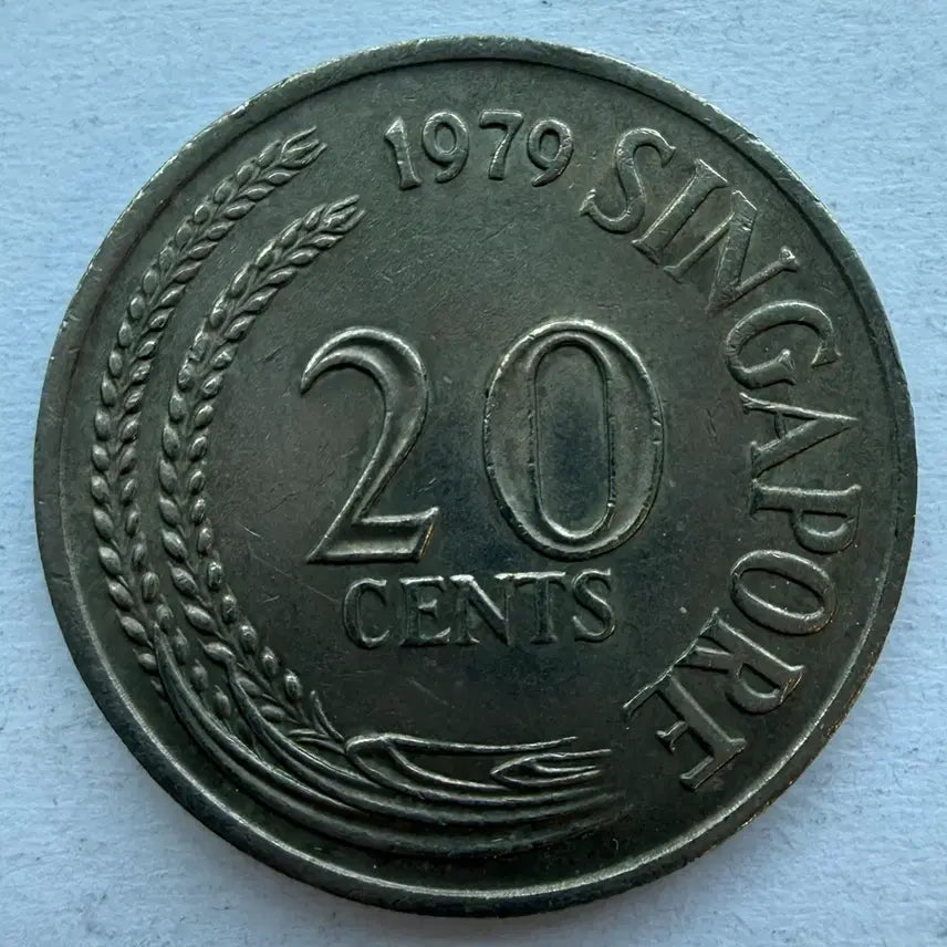 [BUNJANG] 1979 Singapore 20 Cents Coin / 1979년 싱가포르 20센트 동전 S2878