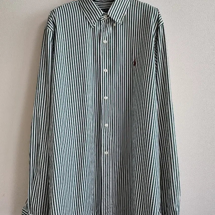 [BUNJANG] Polo Ralph Lauren Striped Shirt (L) / 폴로 랄프로렌 스트라이프셔츠(L,