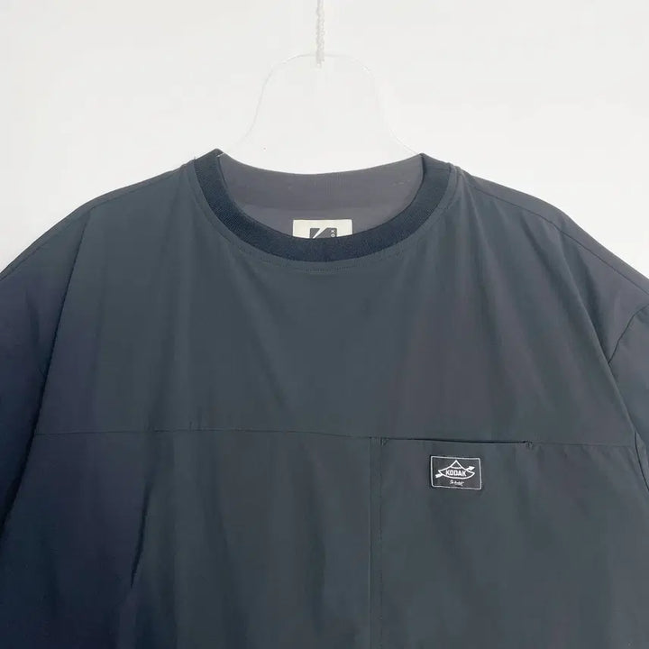 [BUNJANG] Kodak (C2) Viewfinder Woven Nylon Short Sleeve T-Shirt (Size M) / C2 코닥(KODAK) 뷰파인더 우븐 나일론 반팔 티셔츠 M사이즈