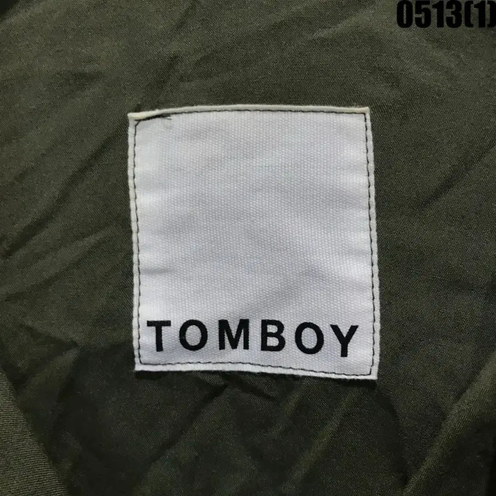 [BUNJANG] Tomboy Khaki Field Jacket - Size S / 톰보이 카키색 야상 자켓 s