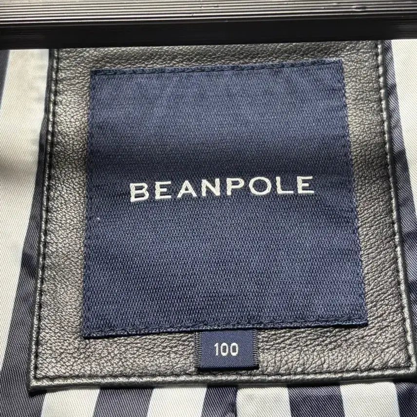 [BUNJANG] Beanpole Vintage Leather Jacket / 빈폴 빈티지 가죽자켓