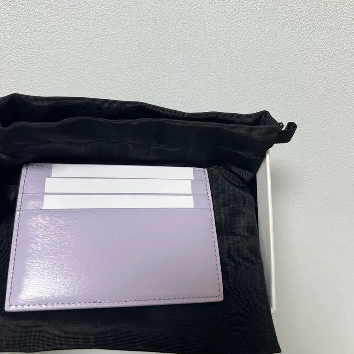 [BUNJANG] Celine Silver Logo Card Holder Pastel Mauve / (새상품) 셀린느 은장 카드홀더 파스텔모브 컬러