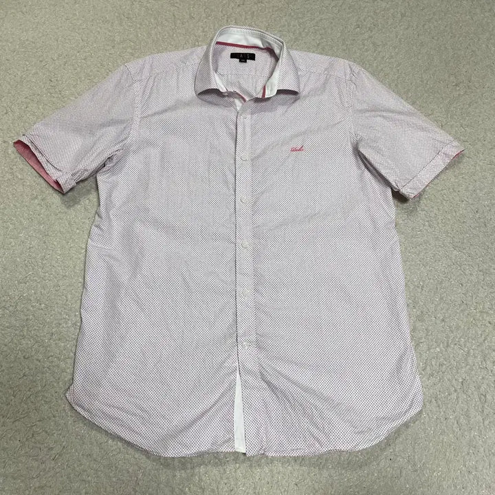 [BUNJANG] Daks Short Sleeve Shirt Dot Pattern Size 105 / 닥스 반팔 셔츠 도트 패턴 105