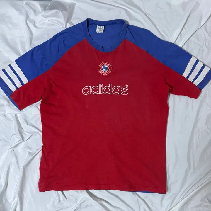 [BUNJANG] 90s Adidas Bayern Munich T-Shirt / 90s 아디다스 바이에른 뮌헨 티셔츠