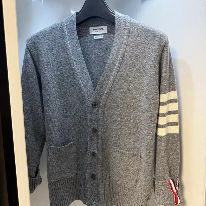 [BUNJANG] Thom Browne Knit Cardigan / 톰브라운 니트 가디건
