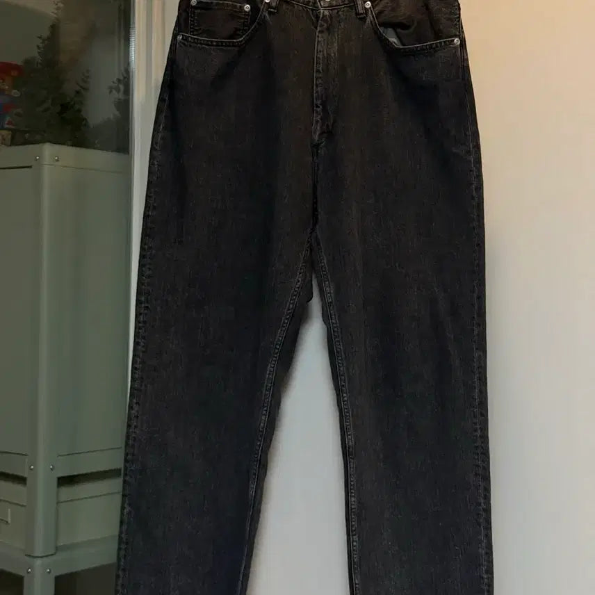 [BUNJANG] [L] Ends and Means Black Denim Pants / [L] Ends and means 엔즈앤드민즈 블랙 데님 (새상품)