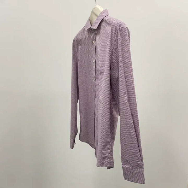 [BUNJANG] Brunello Cucinelli Pink Check Button-Up Shirt XL / XL 새 상품 (미사용) 브루넬로 쿠치넬리 체크 셔츠 / 핑크 컬러