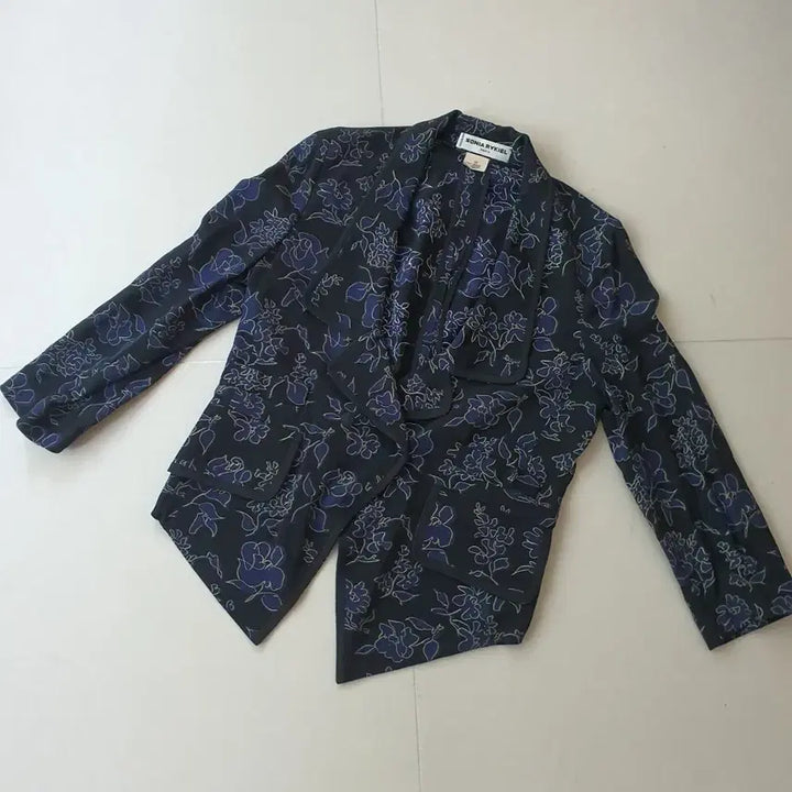 [BUNJANG] Sonia Rykiel Floral Jacquard Blazer / 소니아리키엘  플로럴 자카드 블레이져  38