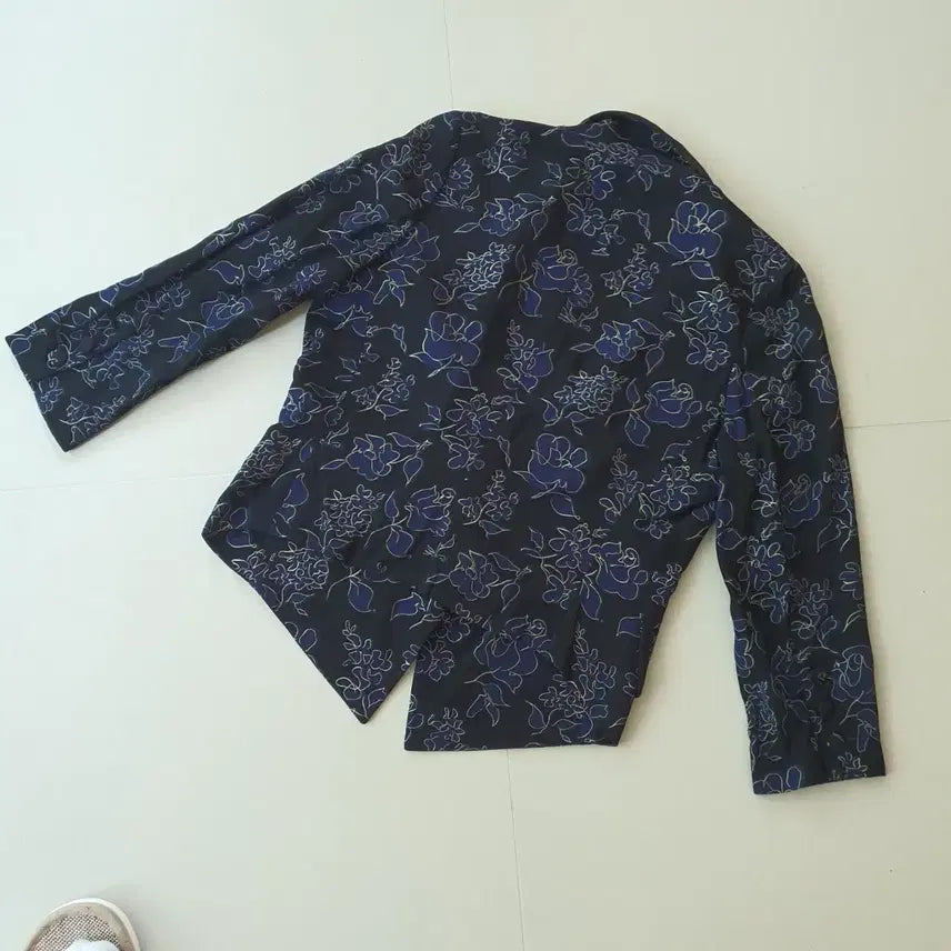 [BUNJANG] Sonia Rykiel Floral Jacquard Blazer / 소니아리키엘  플로럴 자카드 블레이져  38