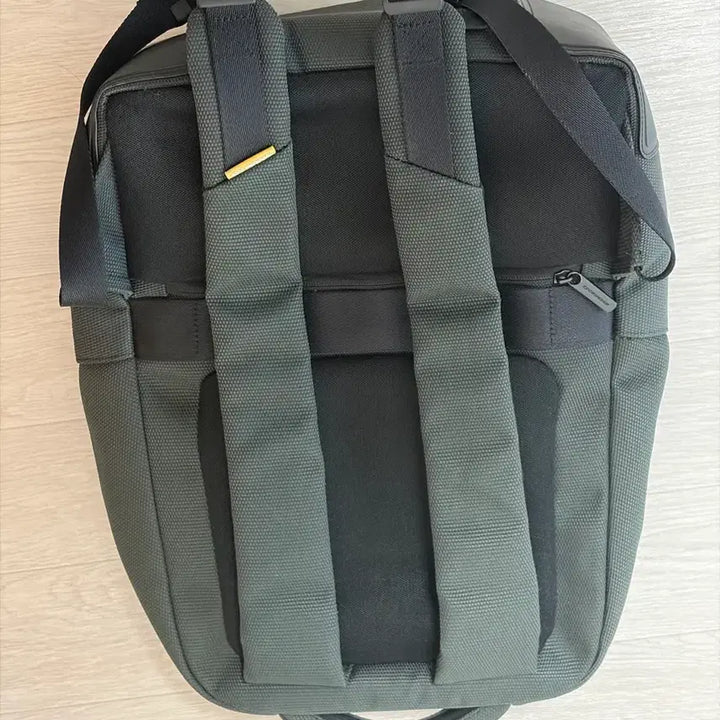 [BUNJANG] Mandarin Duck Leather Trim Backpack / 만다리나덕 백팩