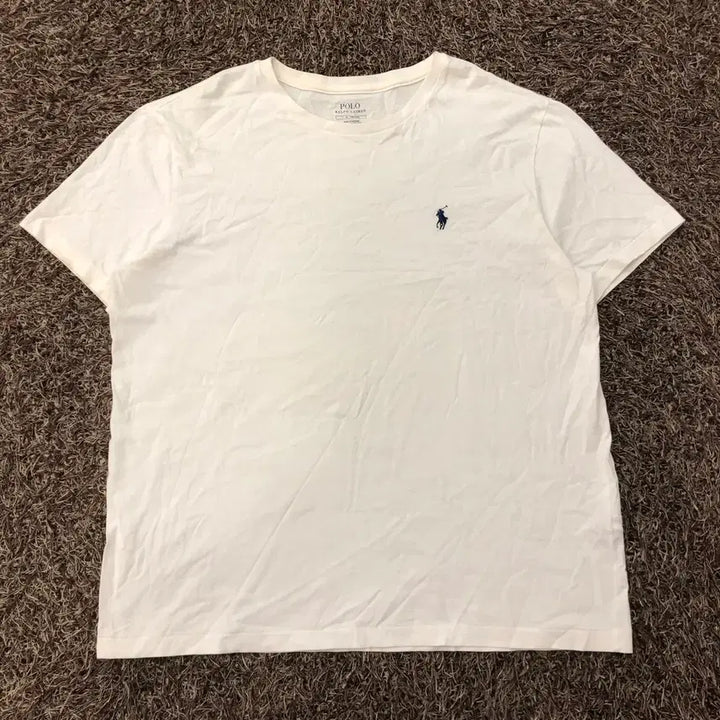 [BUNJANG] Polo Ralph Lauren White Classic Pony Short Sleeve T-Shirt / L 폴로 랄프로렌 화이트 클래식 포니 반팔 티셔츠