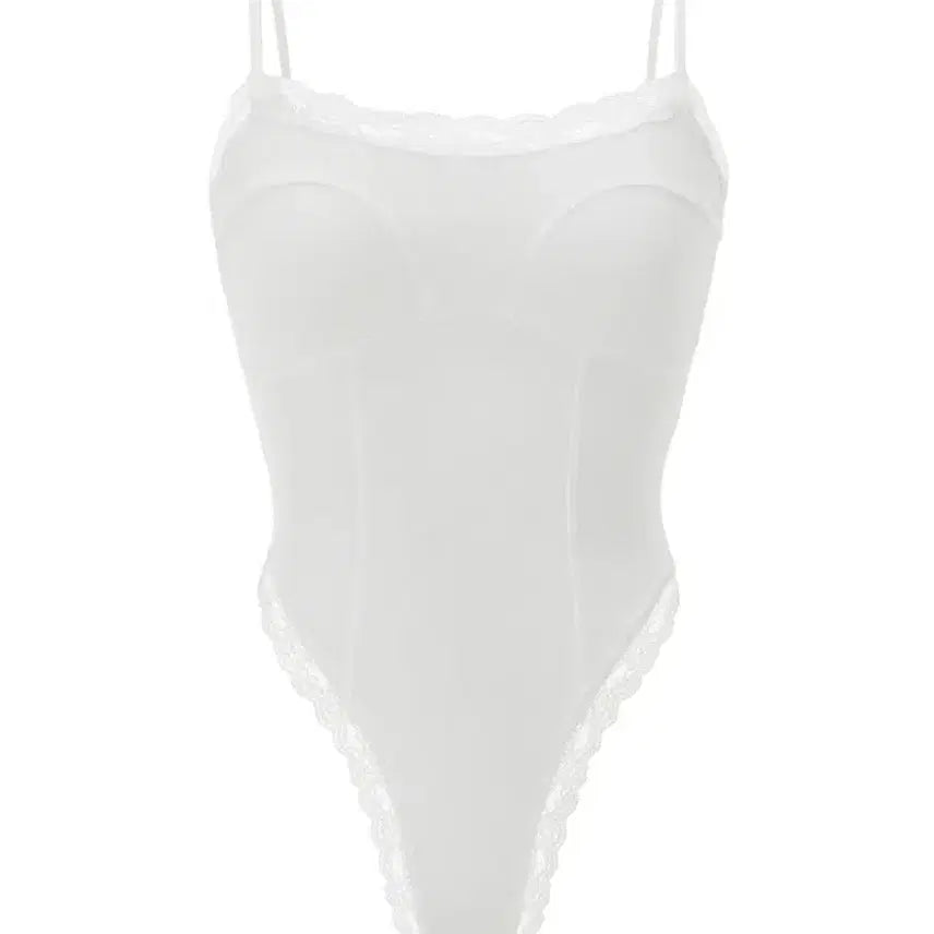 [SOLD OUT] (미개봉) 쓰리타임즈 Evelyn lace top 화이트 판매
