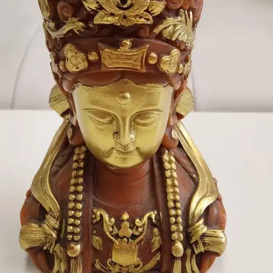 [BUNJANG] Gourd Guanyin Buddha Statue / 호박 관음보살 부처님
