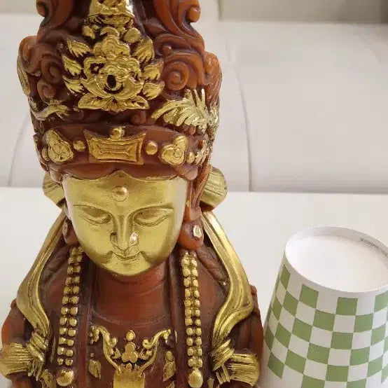 [BUNJANG] Gourd Guanyin Buddha Statue / 호박 관음보살 부처님