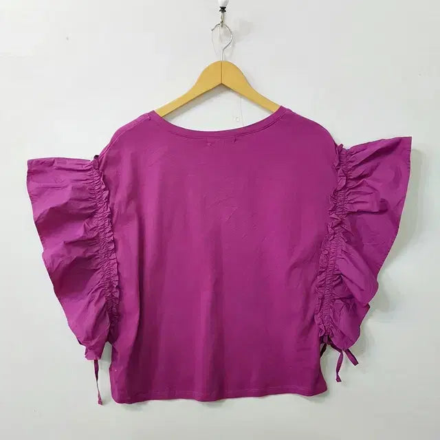 [SOLD OUT] cepo 가오리핏 블라우스 퍼플
