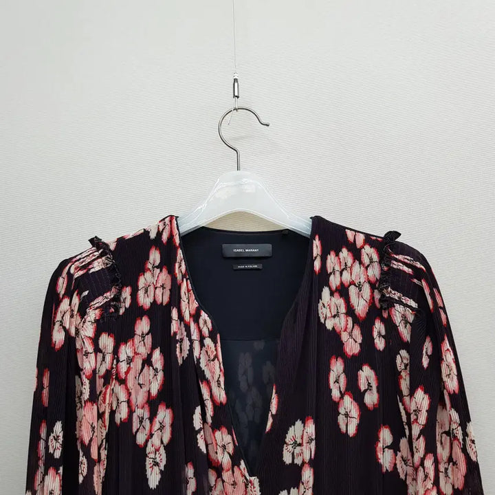 [BUNJANG] Isabel Marant Flower Printing Pleated Long Dress Size 36 / 이자벨마랑 플라워 프린팅 플리츠 롱 원피스 36사이즈