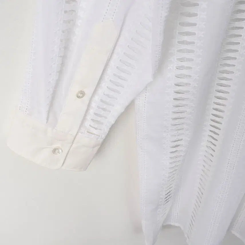 [BUNJANG] Arket Cotton Long Shirt White / 55/새상품 아르켓 코튼 롱셔츠