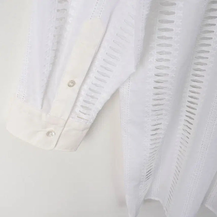 [BUNJANG] Arket Cotton Long Shirt White / 55/새상품 아르켓 코튼 롱셔츠