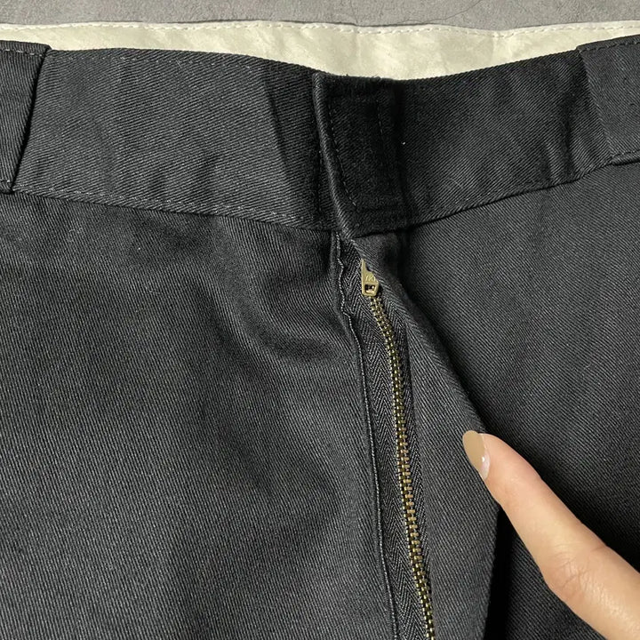 [BUNJANG] Dickies Vintage Black Double Knee Work Pants / DICKIES 디키즈 빈티지 블랙 더블니 워크 팬츠 A00953