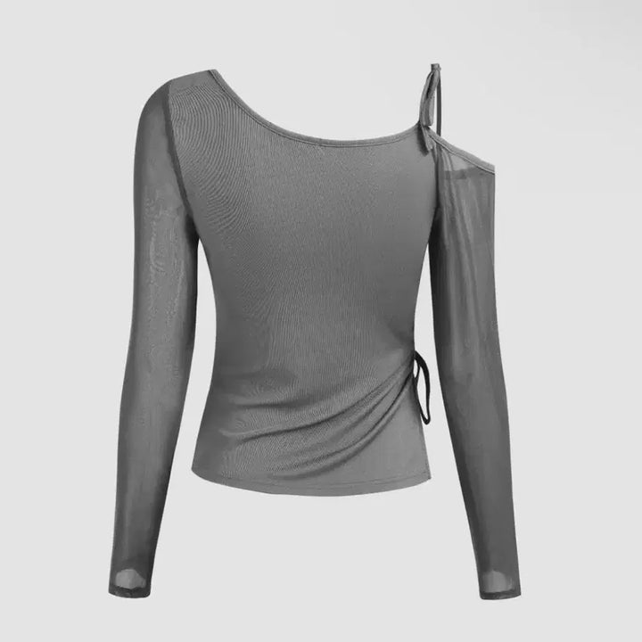 [BUNJANG] Off-the-Shoulder T-Shirt / (새상품) 오프숄더 티셔츠