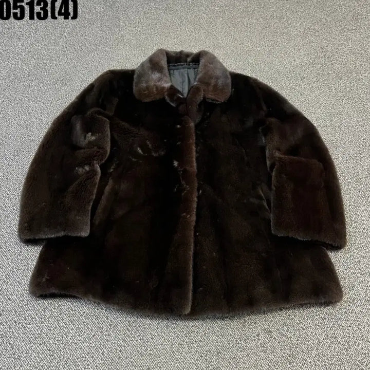[BUNJANG] Brown Fur Coat Women&