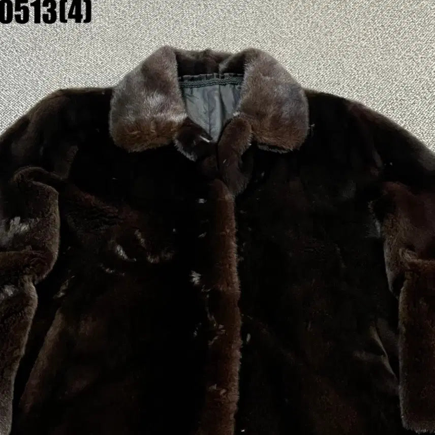 [BUNJANG] Brown Fur Coat Women&