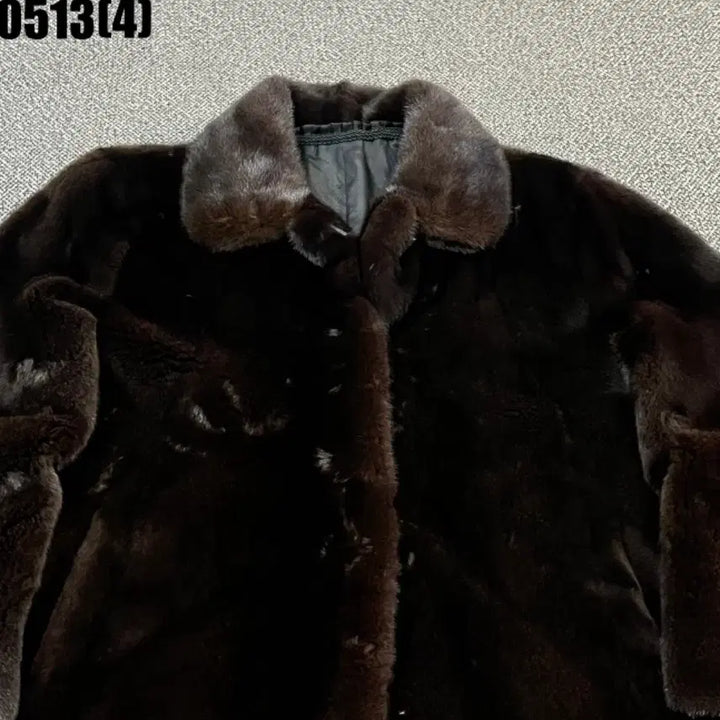 [BUNJANG] Brown Fur Coat Women&