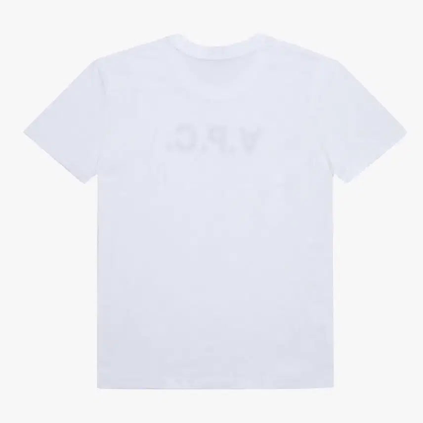 [BUNJANG] A.P.C. Velvet Logo Short Sleeve T-Shirt / 아페쎄 벨벳 로고 반팔 티셔츠