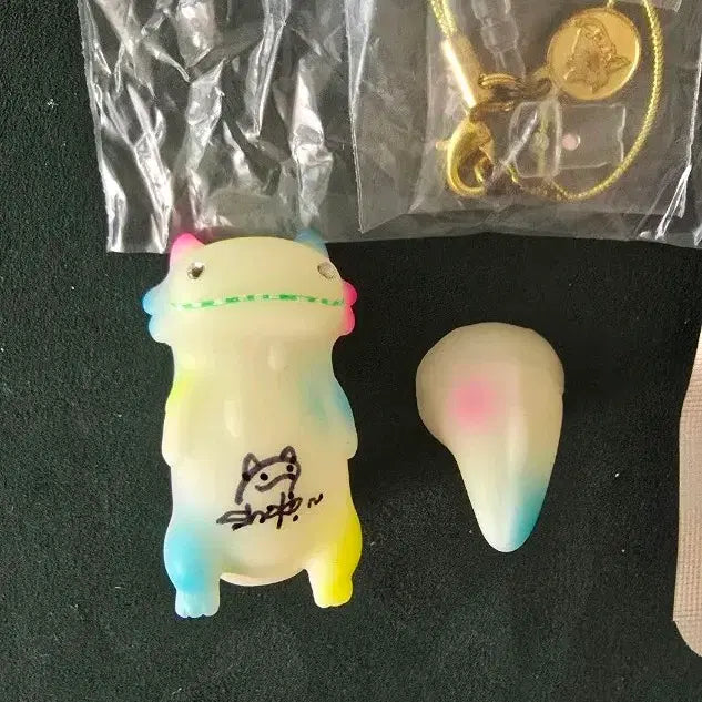 [BUNJANG] Shoko Nakazawa Signed Ranzi Run Art Toy / 나카자와쇼코 친필사인 란지런 vag 아트토이