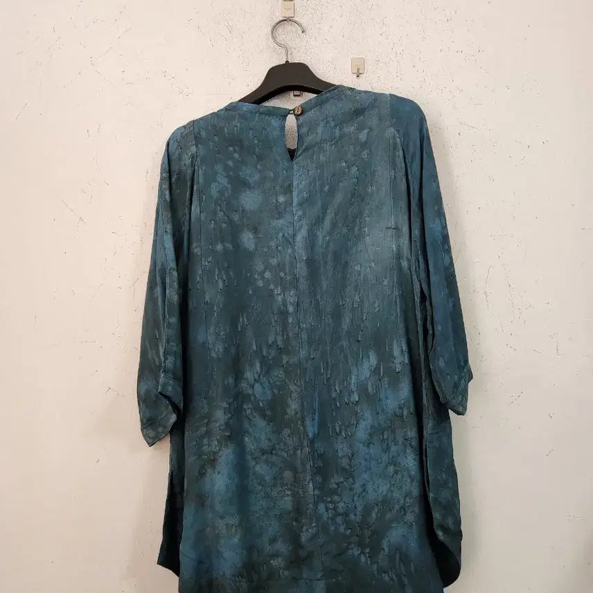 [BUNJANG] Natural Dyeing Silk-like Fabric Shirt Pattern / 천연염색인견셔츠 패턴