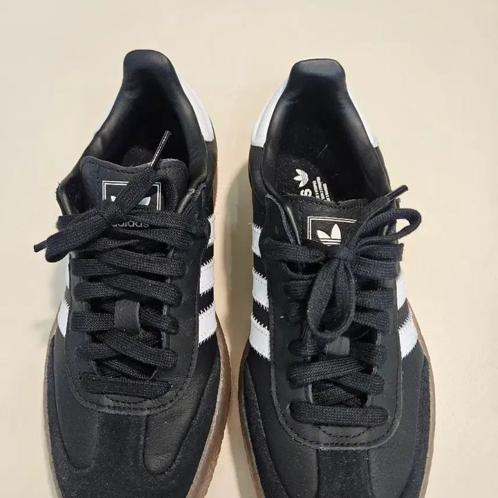 [BUNJANG] Adidas Samba Platform Black Sneakers (235mm) / 아디다스 삼배 폴렛폼 235