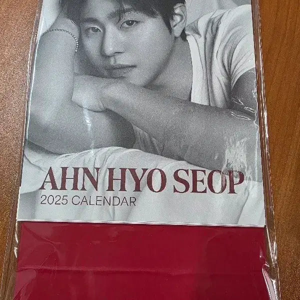 [BUNJANG] Ahn Hyo-seop 2025 Calendar / 안효섭 2025년 달력(오타수정된것)