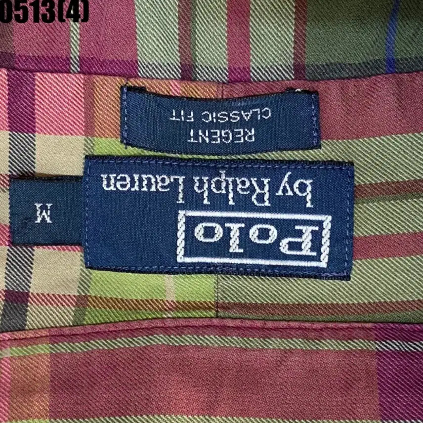 [BUNJANG] Polo Ralph Lauren Plaid Shirt / 폴로 랄프로렌 체크 셔츠 남방 M | 0513