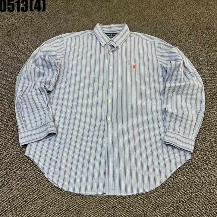 [BUNJANG] Polo Ralph Lauren Striped Shirt / 폴로 랄프로렌 스트라이프 셔츠