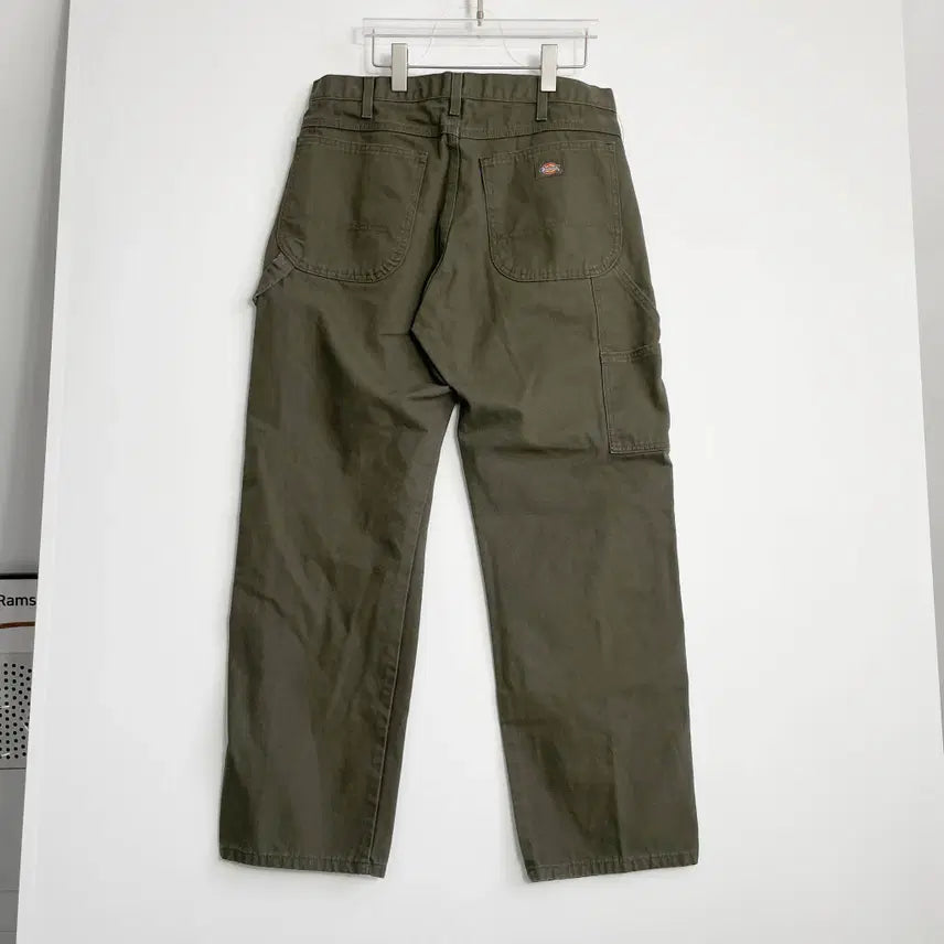 [BUNJANG] Dickies 1939 Duck Canvas Carpenter Pants Moss Green Size 34 / F1 디키즈 1939 덕 캔버스 카펜터 팬츠 모스 그린 34사이즈