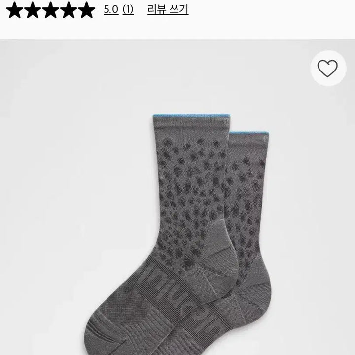 [BUNJANG] Lululemon Power Stride Crew Socks Leopard / (사은품)룰루레몬 양말 Power Stride Crew Length