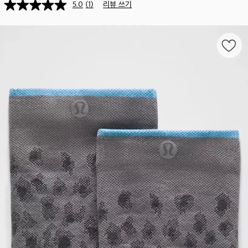 [BUNJANG] Lululemon Power Stride Crew Socks Leopard / (사은품)룰루레몬 양말 Power Stride Crew Length
