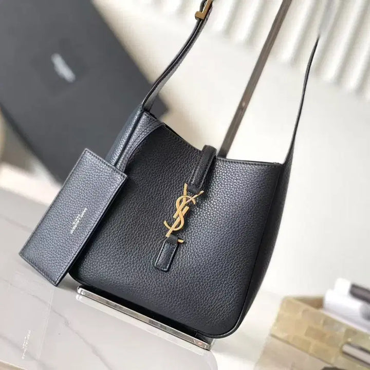 [BUNJANG] Saint Laurent Hobo Bag Black / 생로랑 호보형