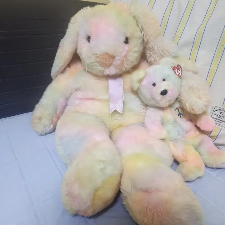 [BUNJANG] Vintage TY Jumbo Size Plush Rabbit / 빈티지인형 점보사이즈 ty 토끼